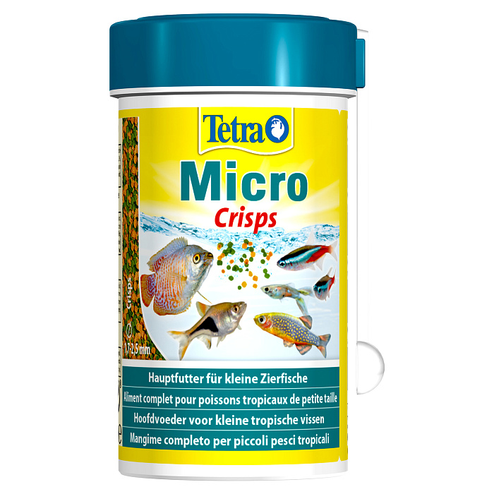 Tetra Micro Crisps корм для мелких видов рыб 100 мл