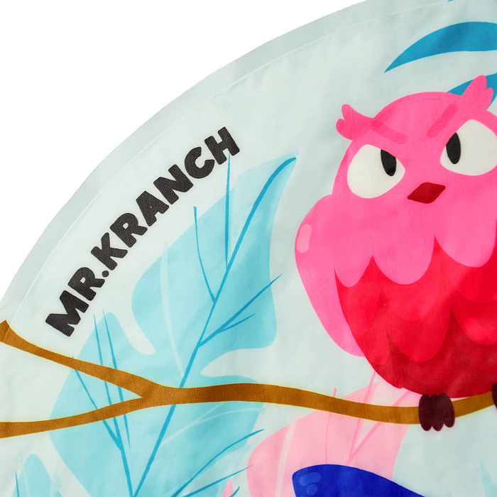 Коврик охлаждающий Mr.Kranch для собак и кошек диаметр 60 см тропический