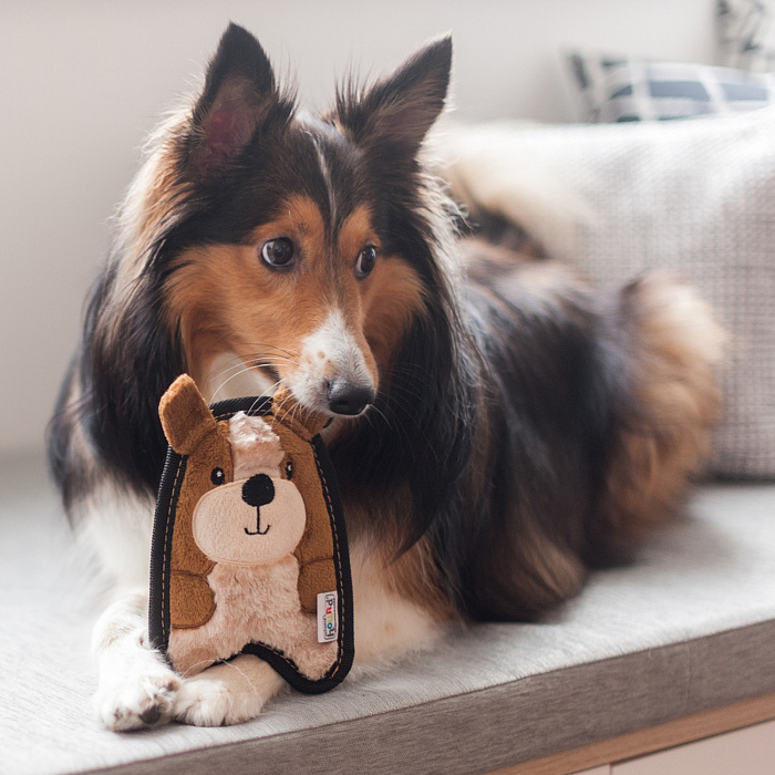 OutwardHound  игрушка для собак Invinc Mini Щенок 17 см без наполнителя