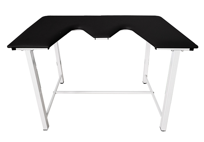 ТД ВЕТ Стол ветеринарный СВУ-5 для УЗИ, 1320x720x900, каркас белый, черная обивка