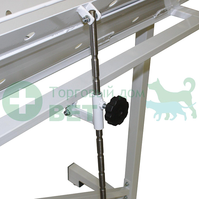 ТД ВЕТ (из наличия) Стол ветеринарный универсальный СВУ-25 по Виноградову, 1260x760x900h, каркас белый