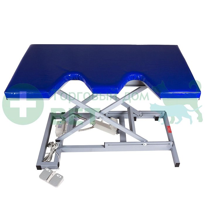 ТД ВЕТ Стол ветеринарный для УЗИ VETBOT-90, 1320x720x(330-1130)h (каркас серый, пульт ножной)