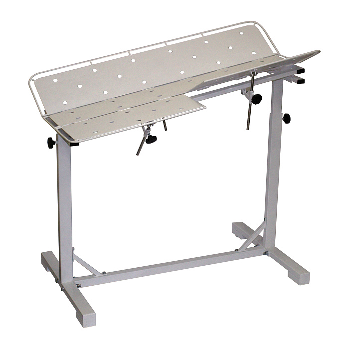 ТД ВЕТ Стол ветеринарный универсальный СВУ-26.01, 1260x760x900-1200h мм по Виноградову, столешница окрашенная, каркас серый