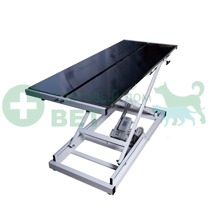 ТД ВЕТ Ветеринарный стол с электроприводом для хирургических операций Vetbot-91.01, 1300х600х(330- 1130h) (каркас серый, пульт ручной)