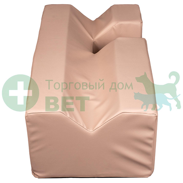 ТД ВЕТ Подушка для фиксации животных при кардио и узи-процедурах 900х450х300h мм (кож.зам. бежевый)