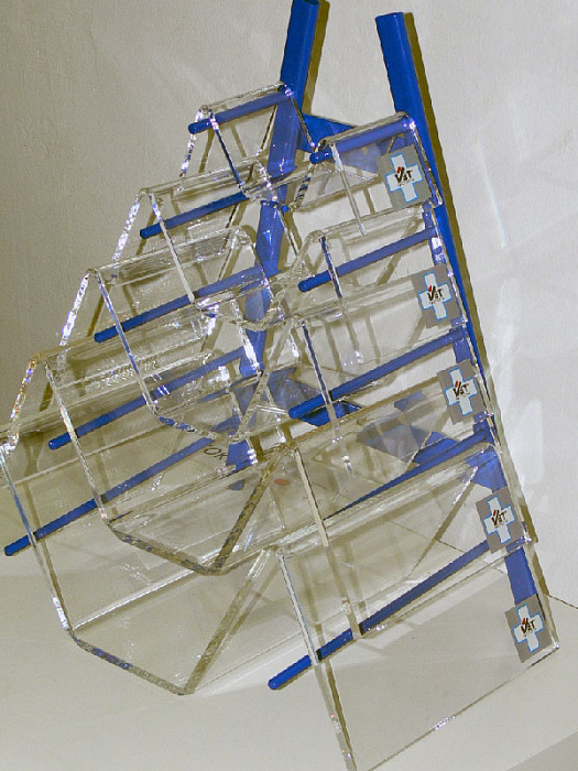 ТД ВЕТ Набор ветеринарных М-образных фиксирующих пластин для рентгена и МРТ 5 шт с подставкой