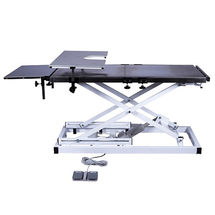 ТД ВЕТ Стол ветеринарный офтальмологический VETBOT-96, 1730х700х(280- 1050)h (каркас белый, пульт ручной)