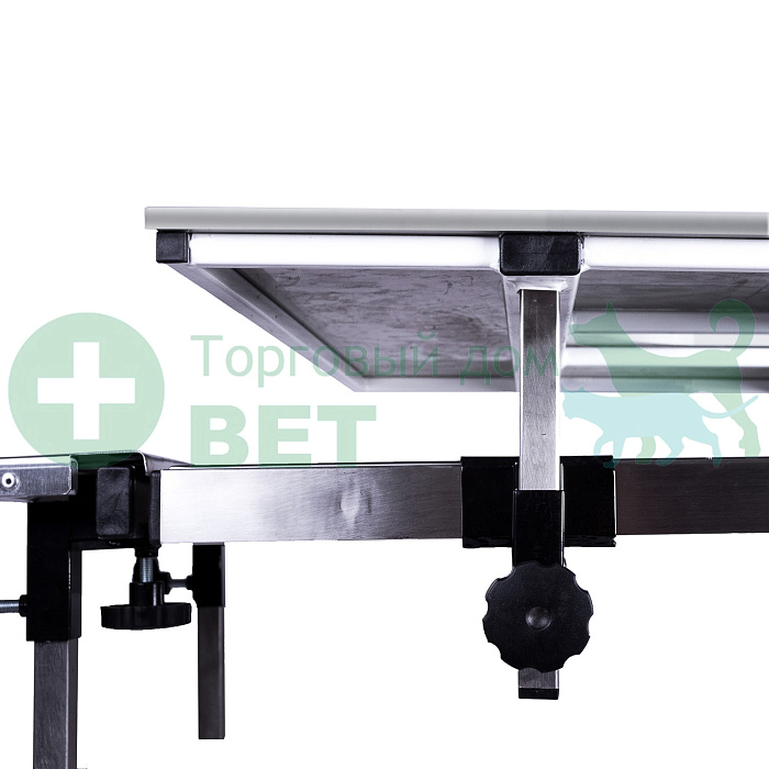 ТД ВЕТ Стол ветеринарный офтальмологический VETBOT-96, 1730х700х(280- 1050)h (каркас серый, пульт ножной)