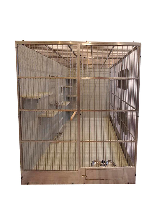 ТД ВЕТ Вольер для приматов, разборный, 2100х1800х1900h