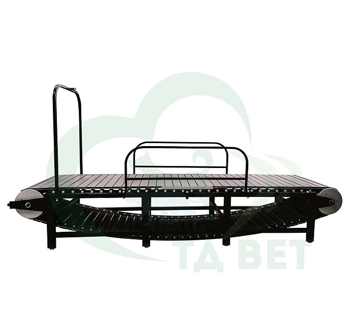 ТД ВЕТ Профессиональный беговой тренажёр для собак FriskyPet Модель 2 (размер бегового полотна 600х2500мм)