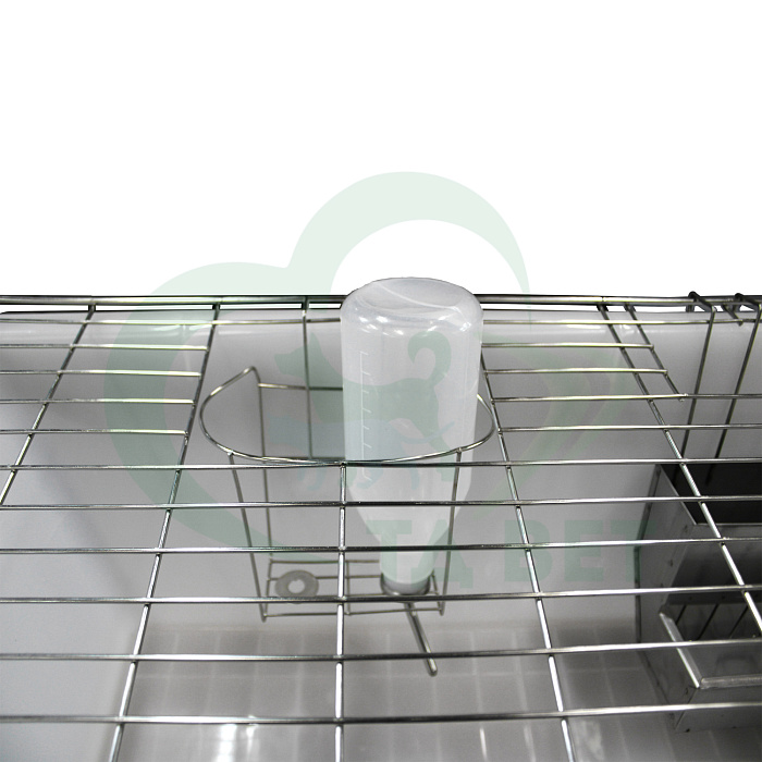 ТД ВЕТ Стеллаж для вивария, трехуровневый с клетками 990x650x1375(1500)h на колесах