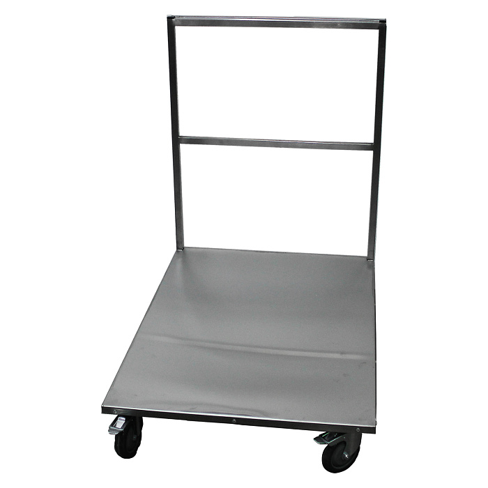 ТД ВЕТ Тележка из нержавеющей стали на колесах 900х600хх850h