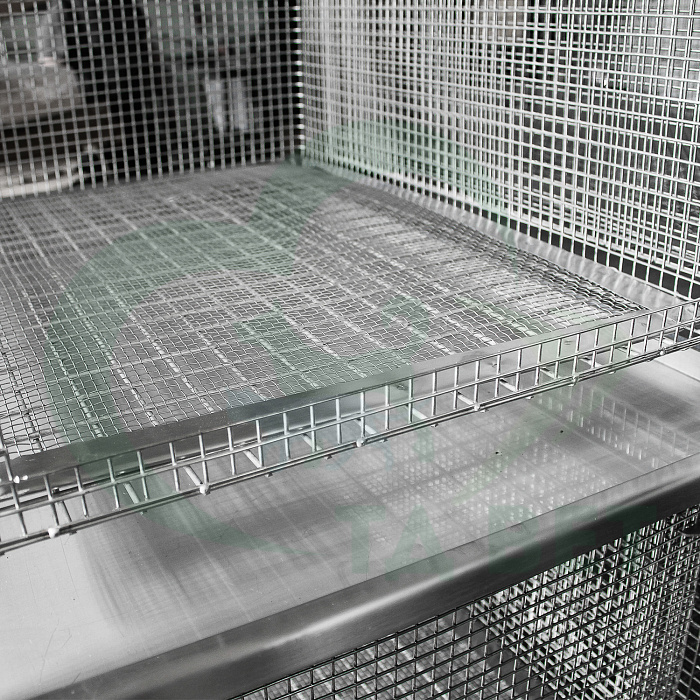 ТД ВЕТ Стеллаж с клетками для цыплят 1600х700х1700h