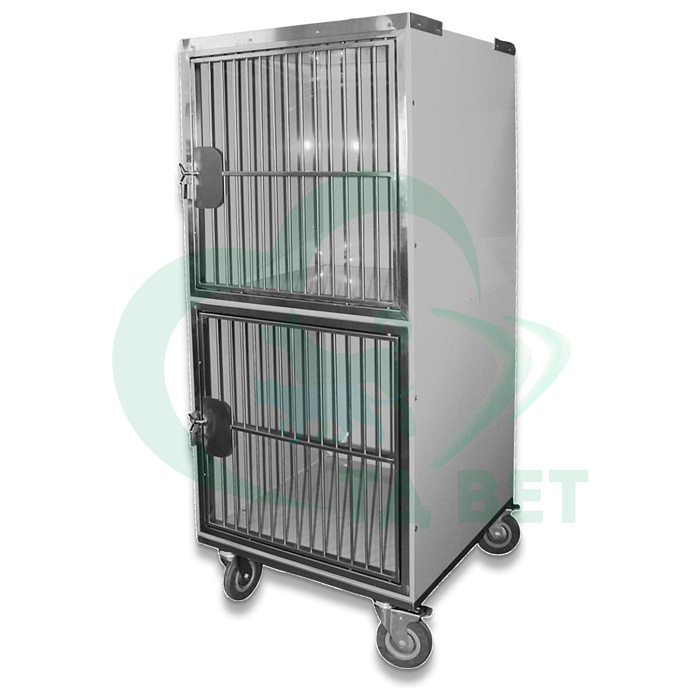 ТД ВЕТ Модуль клеток из полипропилена, 3х ярусный из 3 клеток 1/1/1, 600x600x1810(1970)h