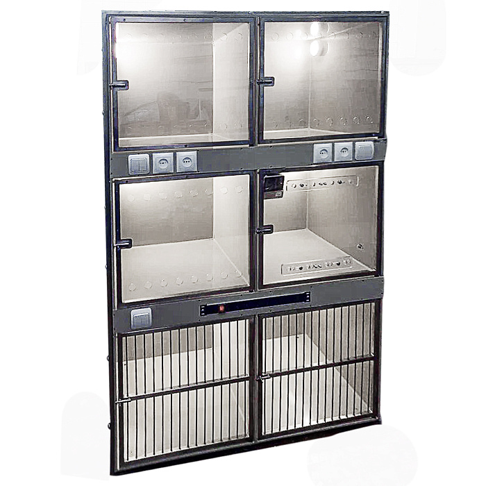 ТД ВЕТ Модуль из 6 клеток из полипропилена 1200(1240)х700х1920(2080)h