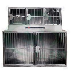 ТД ВЕТ Модуль из 5 клеток из нерж. стали 1400х1100(700)х1350(1510)h