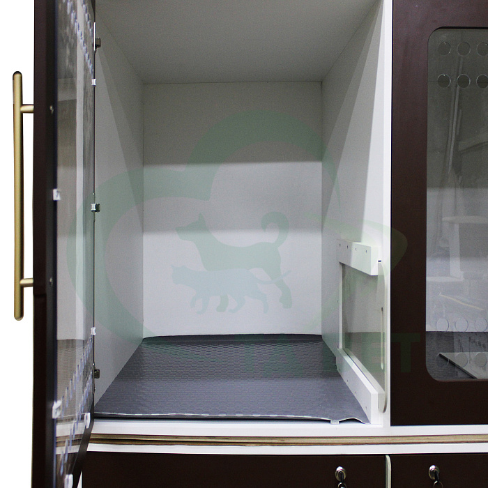 ТД ВЕТ Зоогостиница для животных из ЛДСП из 8 боксов 2900х960х1960h