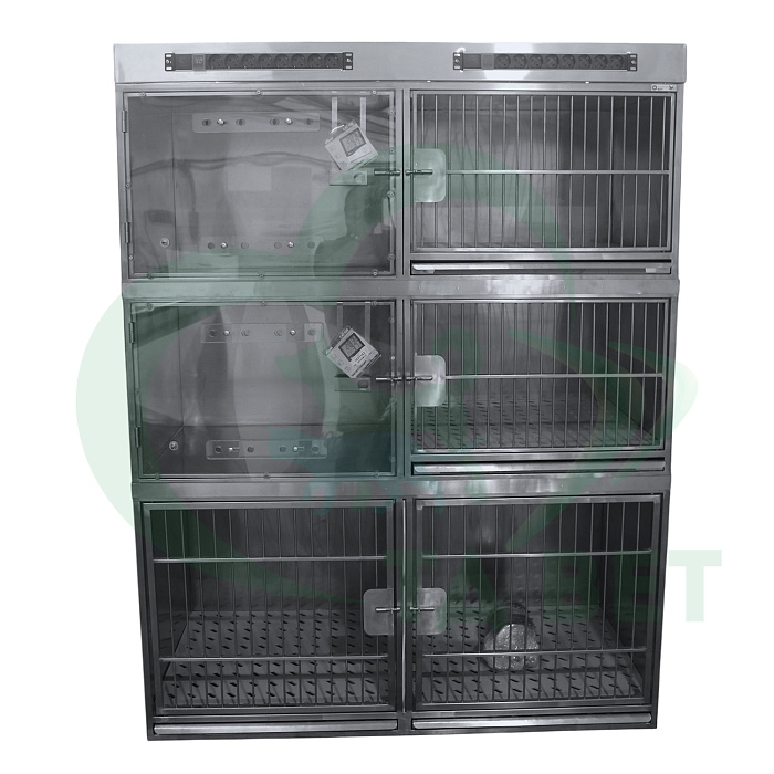 ТД ВЕТ Модуль из 6 клеток из нержавеющей стали 1500х700х1950(2110)мм