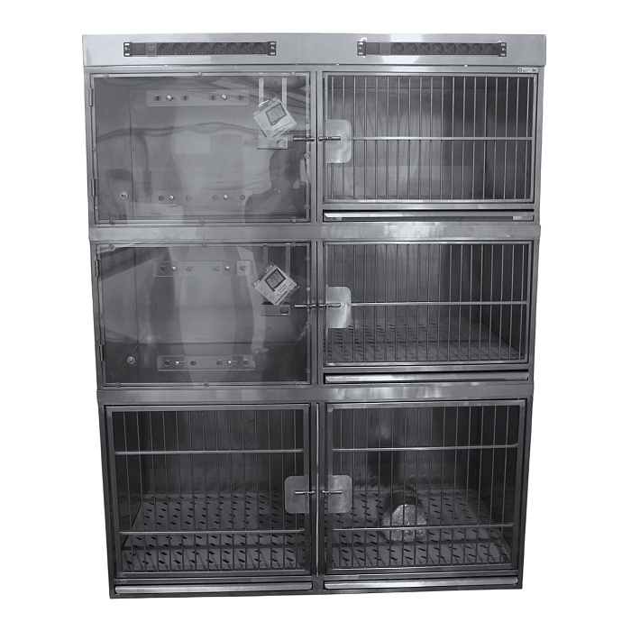 ТД ВЕТ Модуль из 6 клеток из нержавеющей стали 1500х700х1950(2110)мм