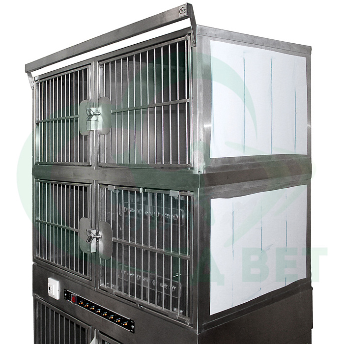 ТД ВЕТ Модуль из 6 клеток из нержавеющей стали разборный 1100х650х1840h