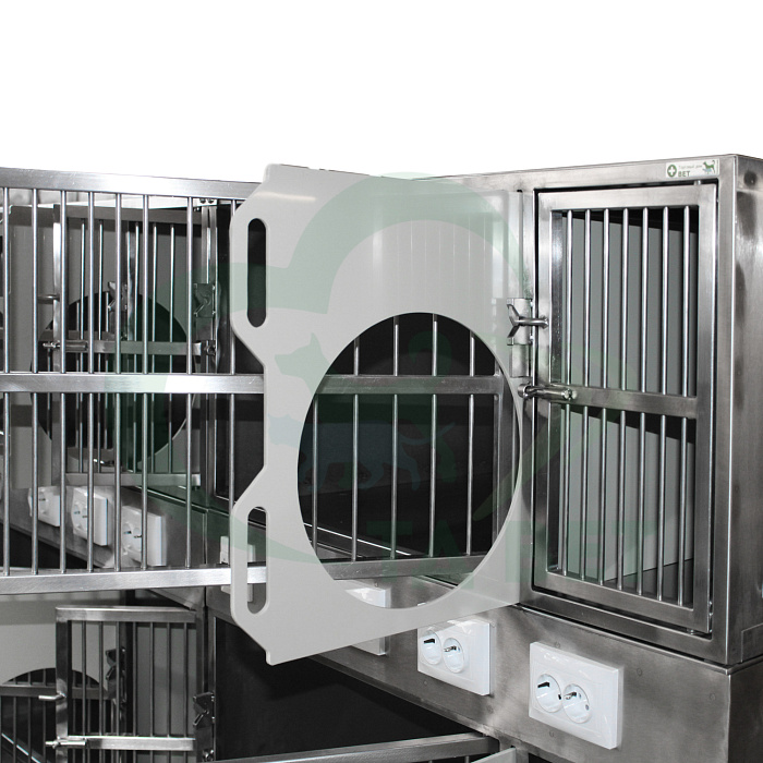 ТД ВЕТ Модуль из 6 клеток из нерж. стали 2000х700х1740(1760)h