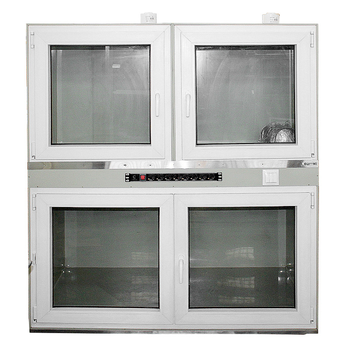 ТД ВЕТ Модуль из трех клеток для инфекционного стационара, 1470х900х1650(1810)h