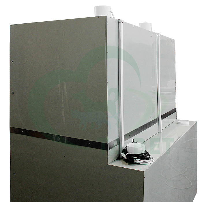 ТД ВЕТ Модуль из трех клеток для инфекционного стационара, 1470х900х1650(1810)h