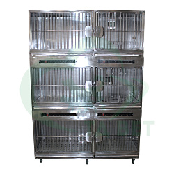 ТД ВЕТ Модуль из 6 клеток из нерж.стали 1480х550х2000(2100)h