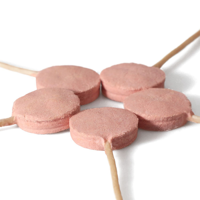 Лакомство Ranova для собак сублимированное на палочке микс вкусов: козье молоко*2; клюква*2; тыква*2, 8 г х 6 шт