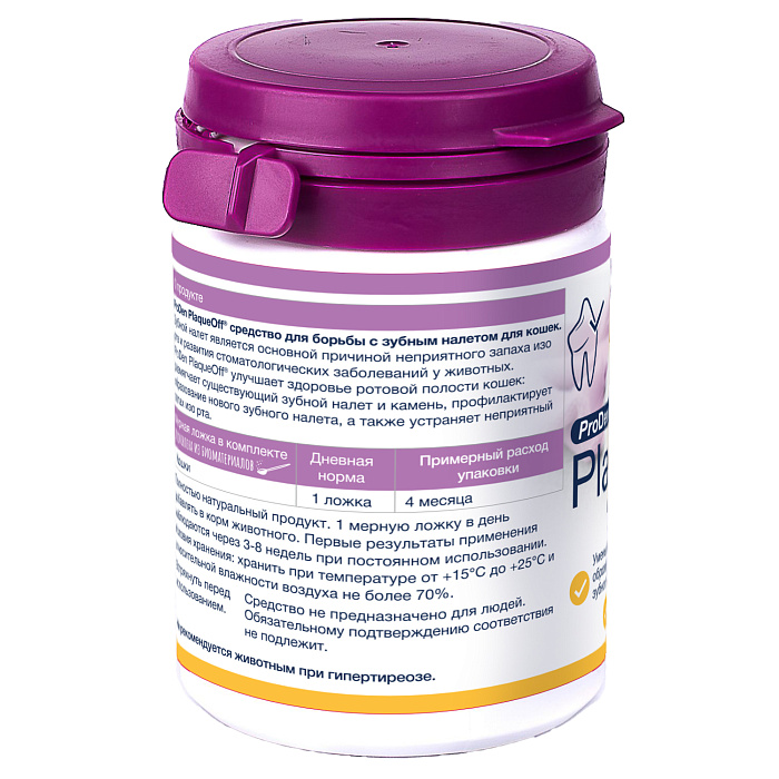 ProDen PlaqueOff средство для профилактики зубного камня у кошек 40 г