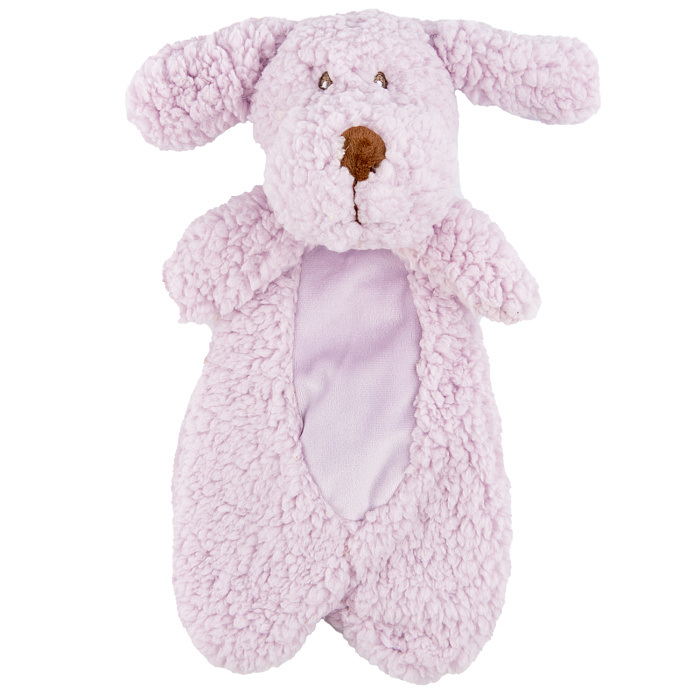 Игрушка AROMADOG Calm для собак Собачка без наполнителя 35 см с пищалкой, сиреневый