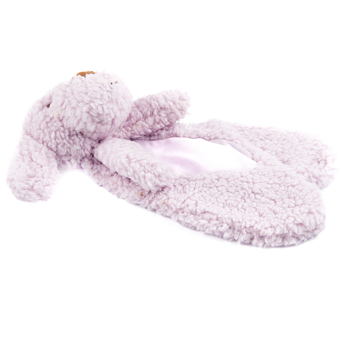 Игрушка AROMADOG Calm для собак Собачка без наполнителя 35 см с пищалкой, сиреневый