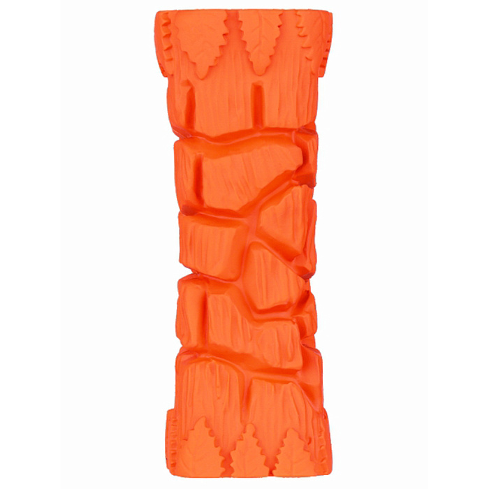 Игрушка Mr.Kranch для собак Палочка с пищалкой 16 см оранжевая с ароматом бекона