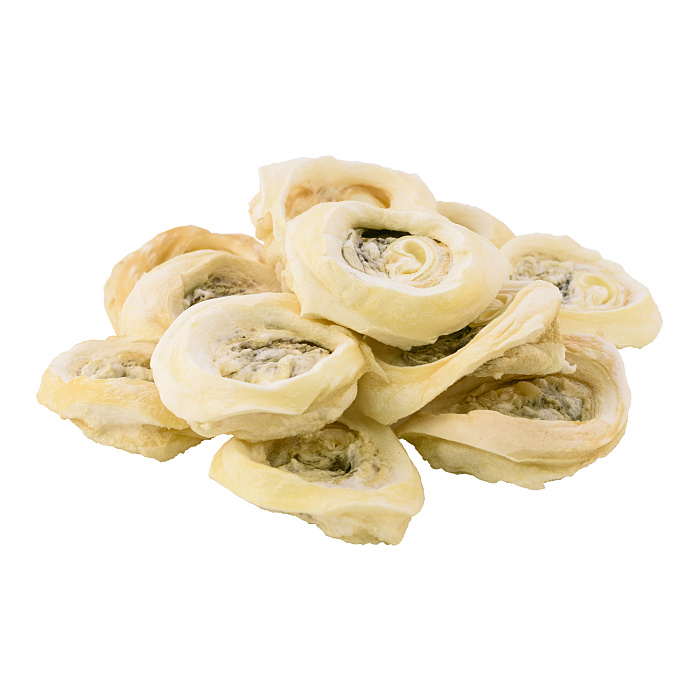 Лакомство TiTBiT Ухо говяжье внутр. для собак - банка пласт. 3.3 л 270 г