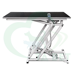 ТД ВЕТ Стол смотровой СВУ-111 с электроприводом, без кронштейна, 1340х640х(330-1180)h (каркас серый)