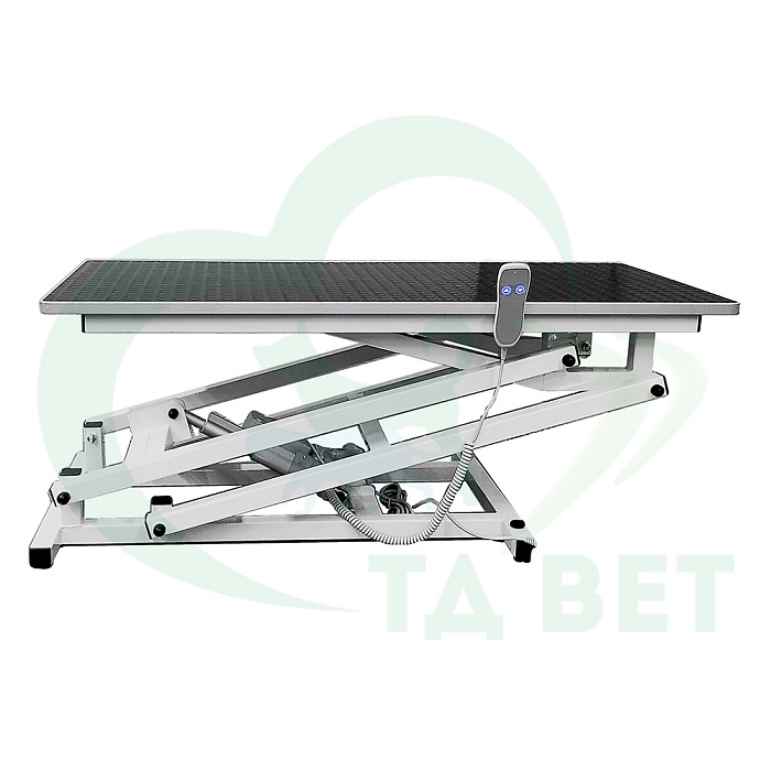 ТД ВЕТ Стол смотровой СВУ-111 с электроприводом, без кронштейна, 1340х640х(330-1180)h (каркас серый)