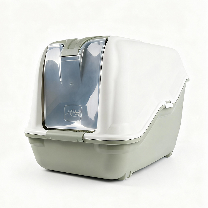 Био-туалет MPS NETTA MAXI для крупных кошек, 66х49х50 см, зелёный