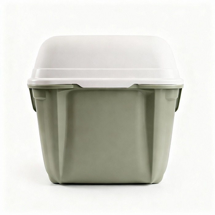 Био-туалет MPS NETTA MAXI для крупных кошек, 66х49х50 см, зелёный