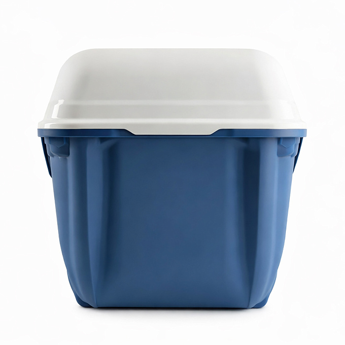 Био-туалет MPS NETTA MAXI для крупных кошек, 66х49х50 см, тёмно-синий