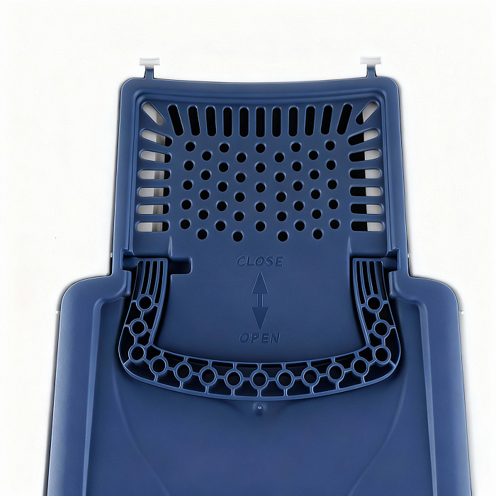 Био-туалет MPS NETTA MAXI для крупных кошек, 66х49х50 см, тёмно-синий