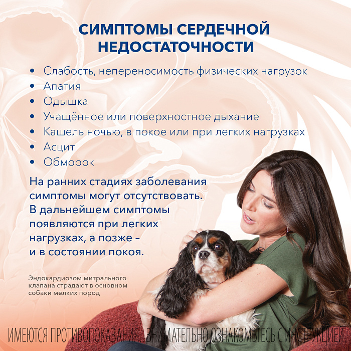 BI Ветмедин® S 5 мг – жевательные таблетки для лечения сердечной недостаточности у собак, 50 таб.