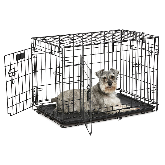 Клетка MidWest Contour для собак 78х49х54,5h см, 2 двери