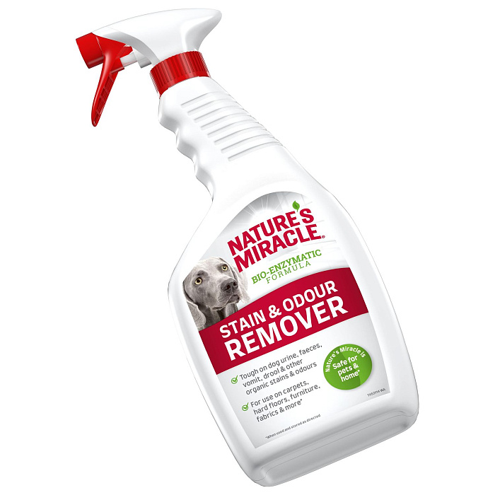 Уничтожитель пятен и запахов Nature's Miracle для собак универсальный, спрей 709 мл