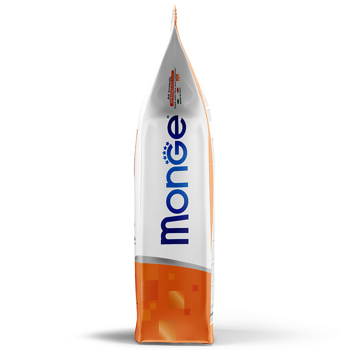 Сухой корм Monge Dog Speciality Line Monoprotein для щенков всех пород, из утки с рисом и картофелем 12 кг