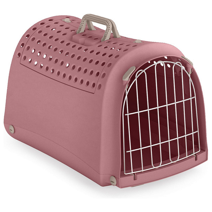 IMAC переноска для кошек и собак LINUS CABRIO 50х32х34,5h см, розовый