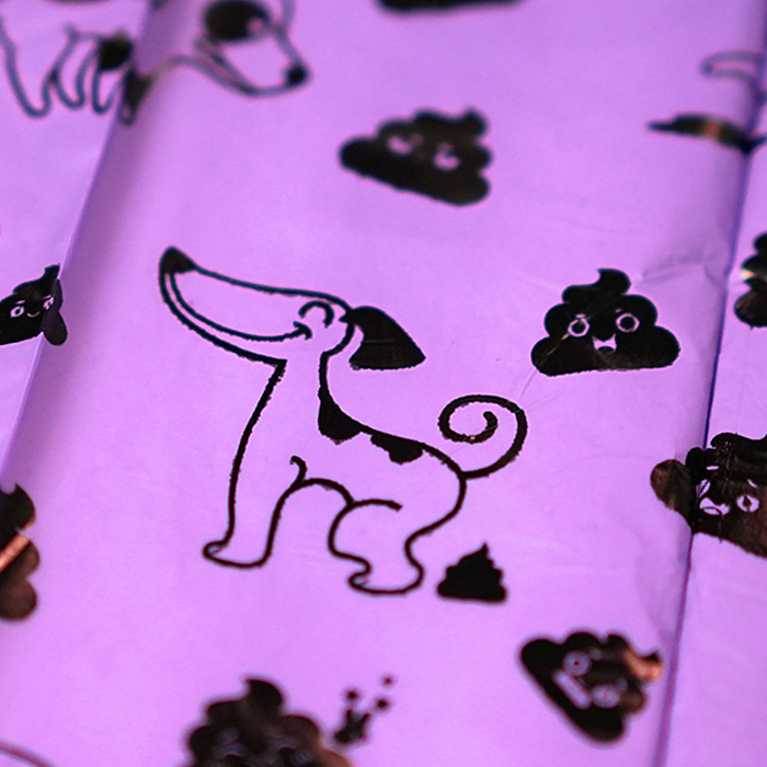 Биодиспенсер Mr.Kranch со сменным рулоном пакетов для выгула собак