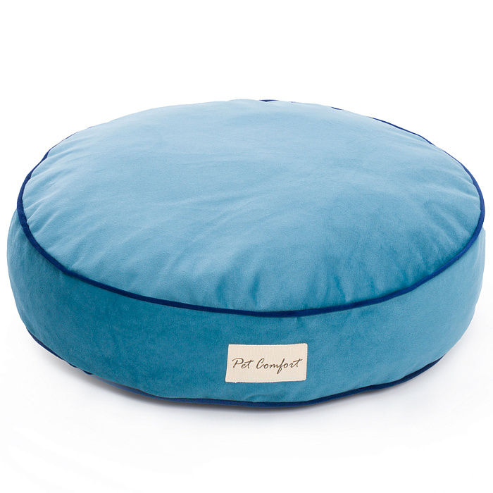 Лежанка Pet Comfort для кошек и собак мелких пород, Oscar Leo 22, размер S 50 см, голубой СКИДКА 50%