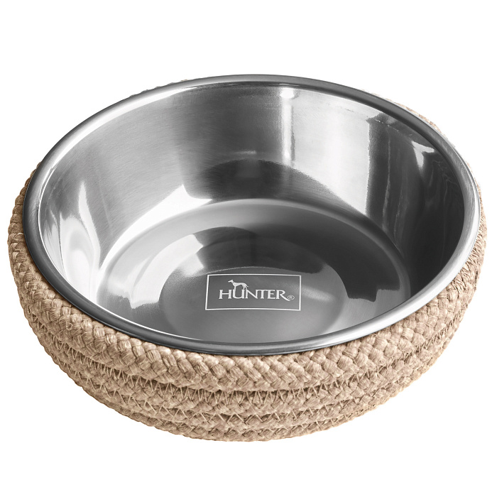 Hunter миска из нержавеющей стали Graz 160 мл, с плетением, бежевая СКИДКА 50%