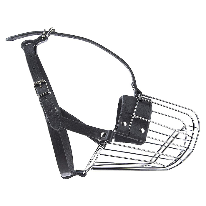 JULIUS-K9 намордник для собак с удлиненной мордой Middle (37х13х10см), металл СКИДКА 50%