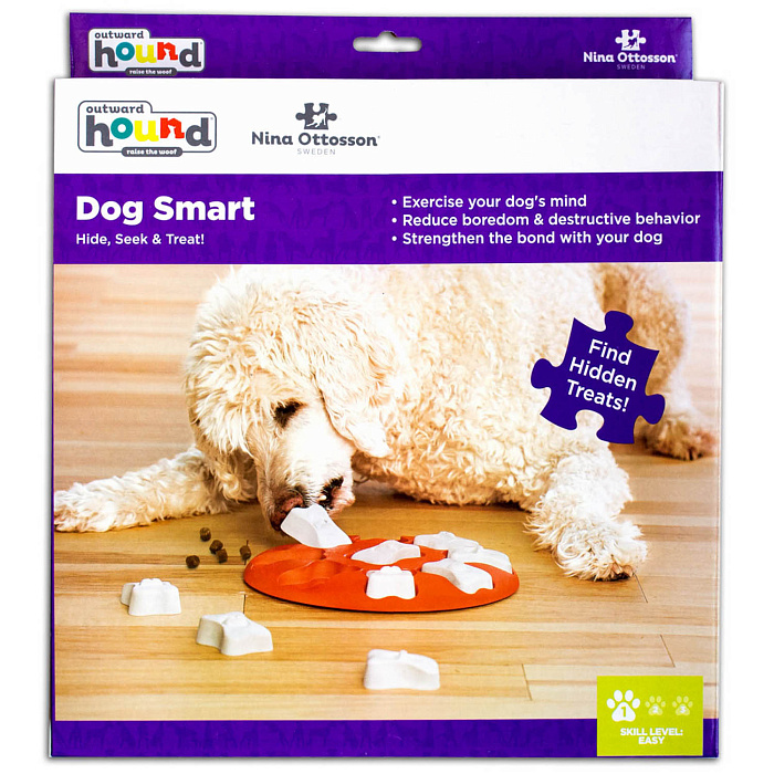 Nina Ottosson игра-головоломка для собак Smart, 1 (начинающий) уровень сложности СКИДКА 30%